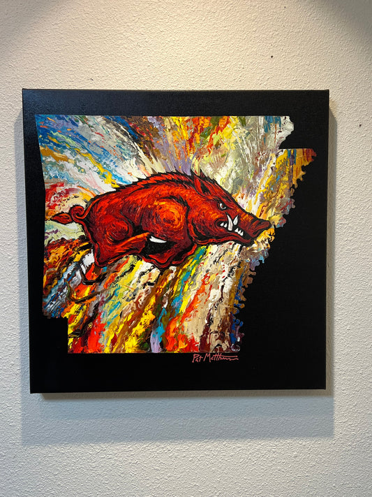 Go Big Red (030) - 24" x 24"