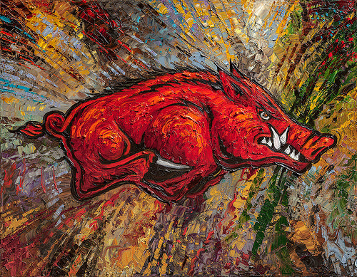 Seeing Red (015) - 24" x 30"