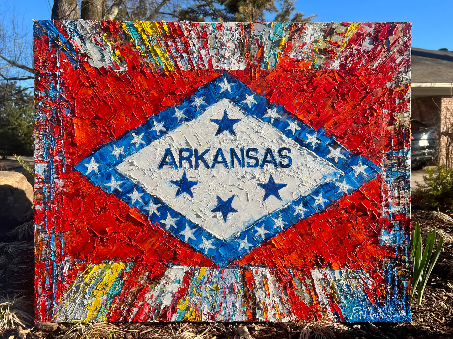 "Diamond State Colors" 24 x 30 Oil on Canvas