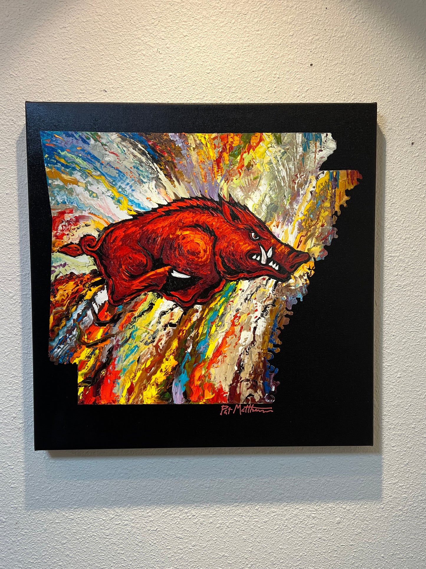 Go Big Red - 24" x 24"