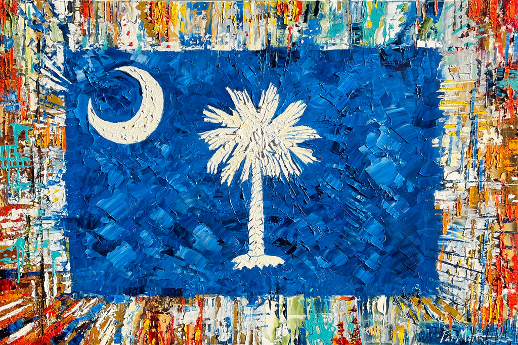"The Pride of South Carolina" 24" x 36" Original Oil on Canvas