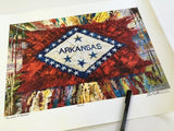 Day 2 Holiday Deal: "The Glory of Arkansas" #017 on 18 x 24 paper.