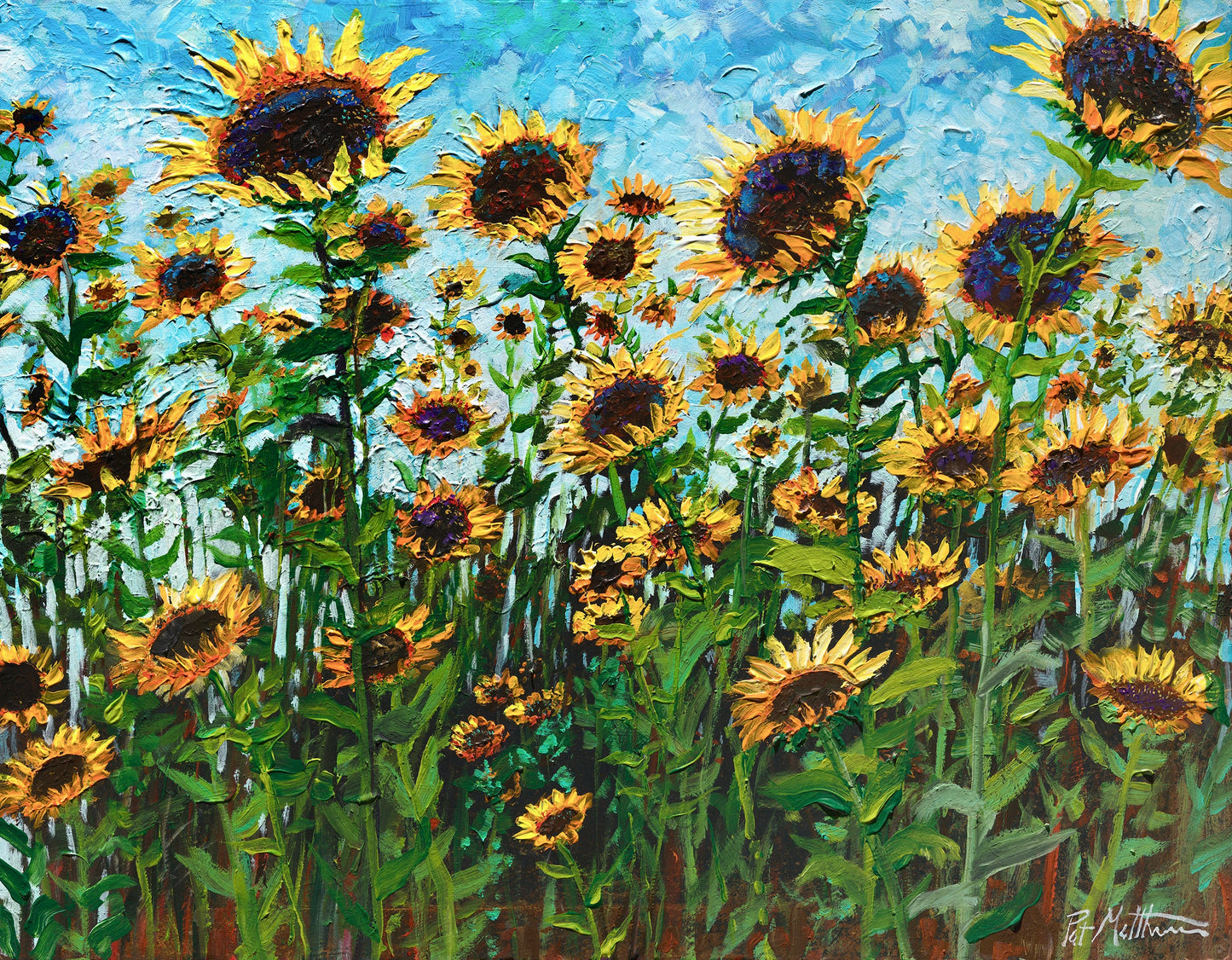 Giclee Print on Canvas "Nature's Blessings" available in 3 sizes