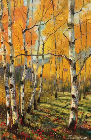 Original oil painting:  "Fall Colors" 36 x 24