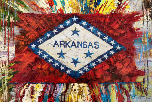 The Glory of Arkansas (017) - 24" x 36"