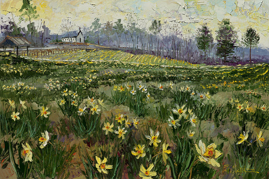 Wye Mountain Bloom (032) - 24" x 36"